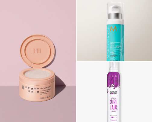Hair products 🎀 cover photo collage