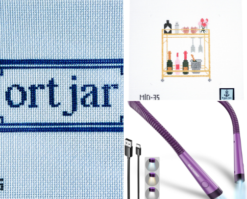 Needlepoint Recs cover photo collage