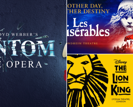 Musicals cover photo collage