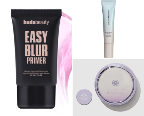 high-end make-up products cover photo collage