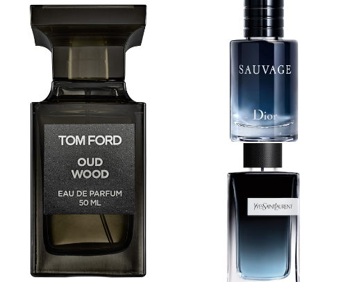 “Smell Expensive 💎 The Men’s Perfume Gift Guide” cover photo collage
