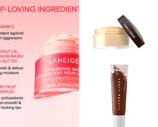 My favorite beauty recs cover photo collage