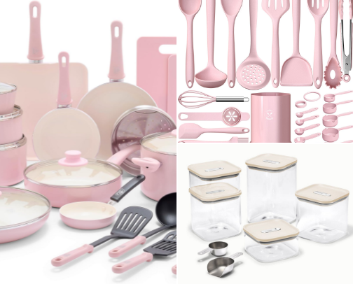 My Girly Must-Have Cooking Essentials cover photo collage