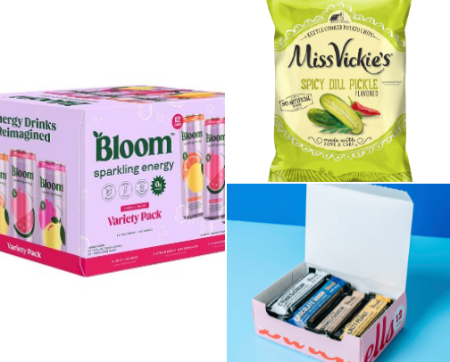 Favorite snacks, drinks & more cover photo collage