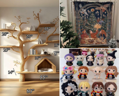 Etsy finds that are too cute for words 🥰 cover photo collage