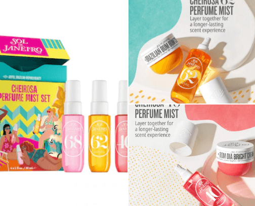 Perfumes cover photo collage