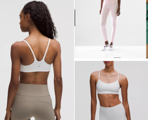 Active wear cover photo collage
