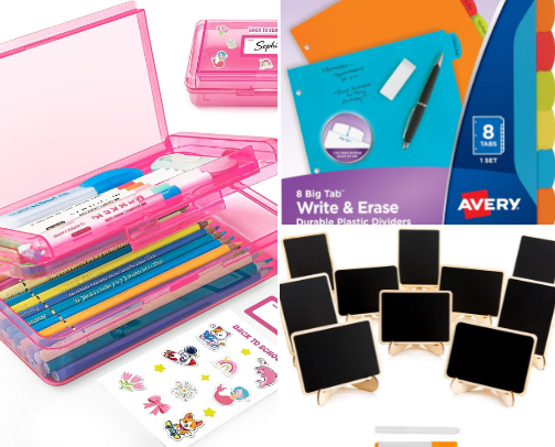 Back to School- in style cover photo collage