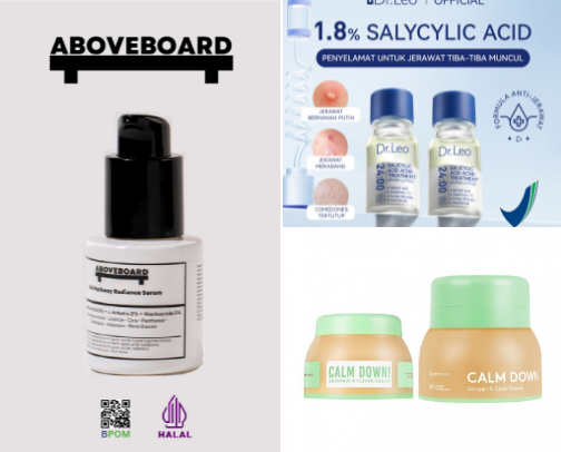 My skin healing era 🌸 cover photo collage