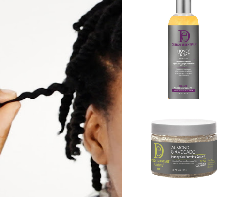 For Black Girls with Bouncy Curls cover photo collage