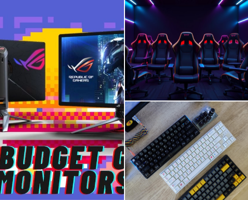 Budget Gaming Setup Under $300 cover photo collage