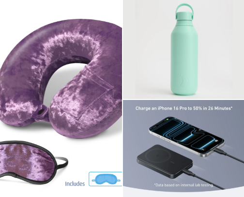 Travel Items That Make Life Easier cover photo collage