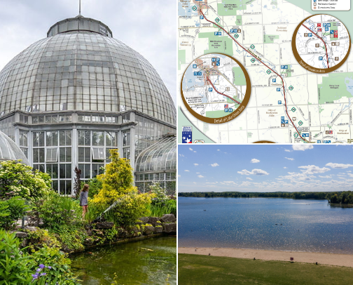 Best Dog-Friendly Trails in Metro Detroit cover photo collage