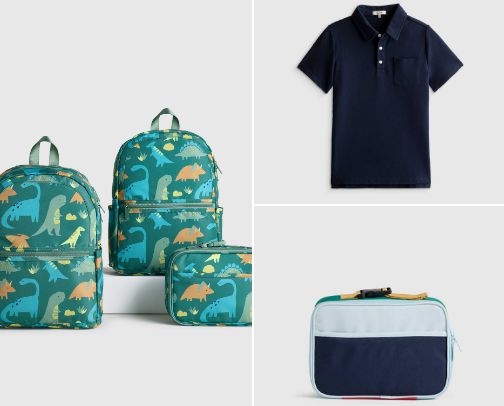 Kindergarten Round-up: Back to School Shopping cover photo collage