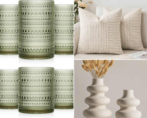Home decor for less cover photo collage