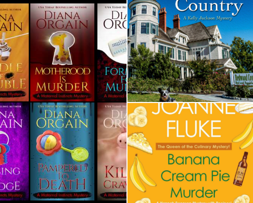 Can’t Miss Cozy Mystery Book Series cover photo collage