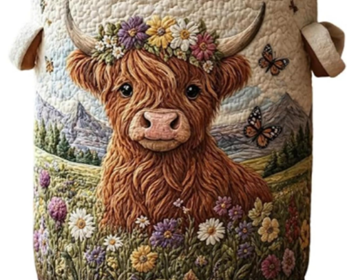 Highland Cow Finds for Home & Garden cover photo collage