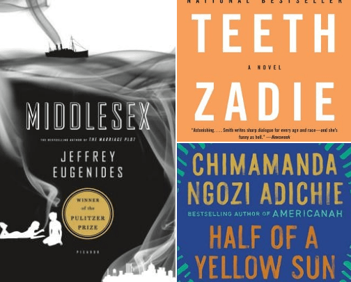 The 21st Century’s 12 Greatest Novels (Bookshop) cover photo collage