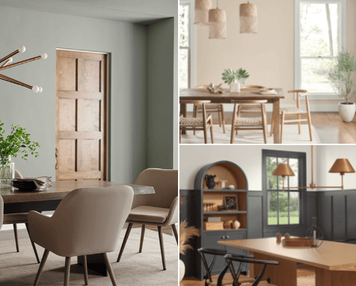 Home Paint Colors cover photo collage