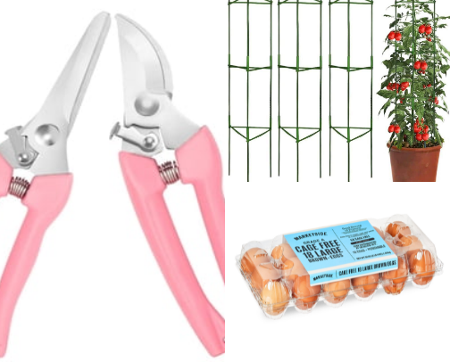 Must have garden products cover photo collage