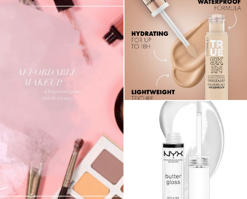 Affordable Makeup Products That Are Actually Worth It cover photo collage