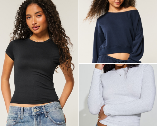 Affordable back to school clothes cover photo collage