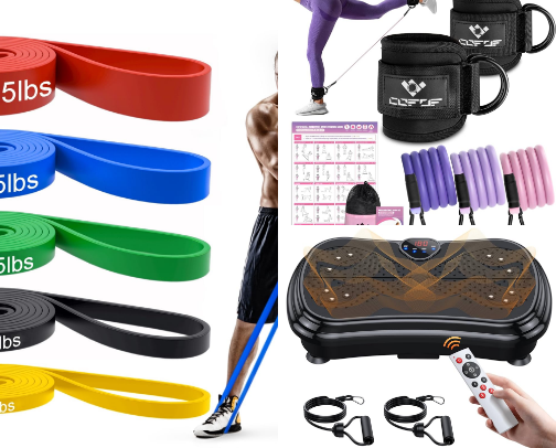 Sports equipment recommendations cover photo collage