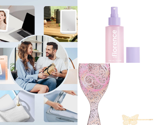 Beauty finds cover photo collage