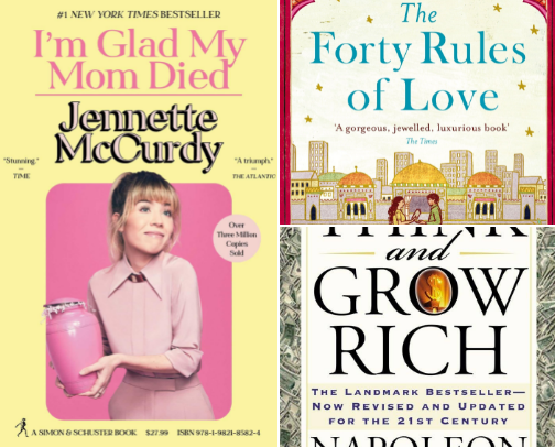 My favorite book recs cover photo collage