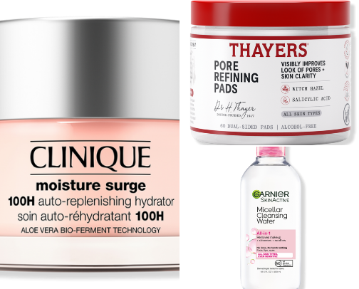 Beauty items I use cover photo collage