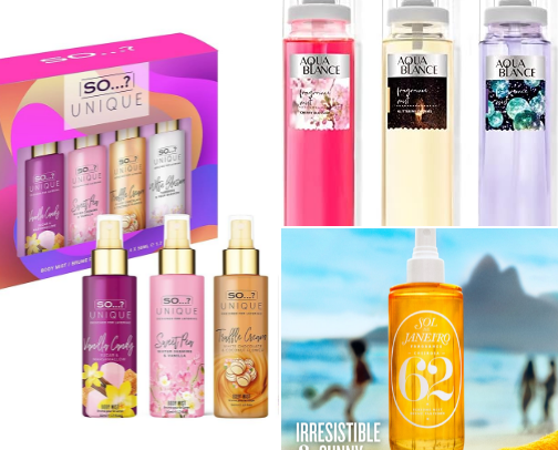 The Best Body Mists for Women in 2025 cover photo collage