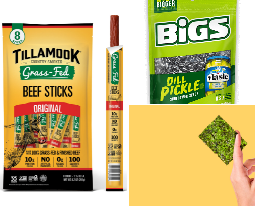 Snacks & Pantry Staples I Actually Reorder cover photo collage