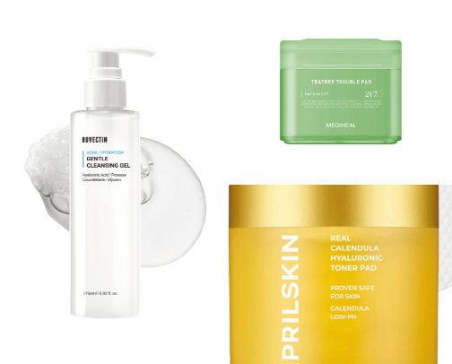 My nighttime skincare routine cover photo collage