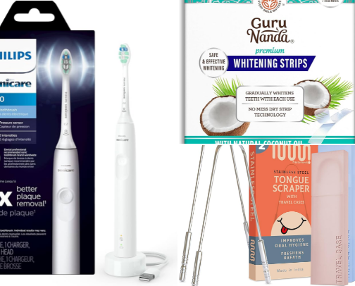oral hygiene products for the best smile 🦷🪥 cover photo collage