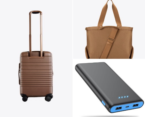 Travel Accessories cover photo collage