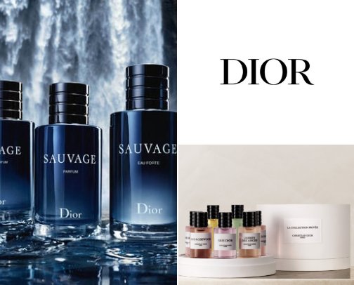 Dior's best perfume for men cover photo collage