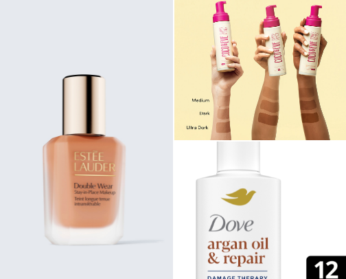 My favorite beauty recs cover photo collage