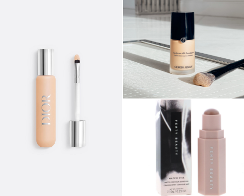 Makeup 💄 cover photo collage