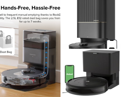 Robot Vacuums cover photo collage