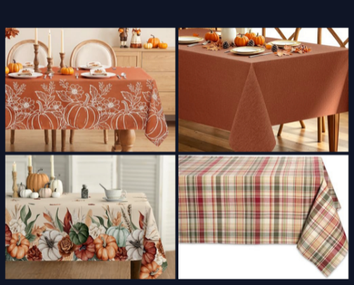 Essentials for a Cozy Thanksgiving Table cover photo collage