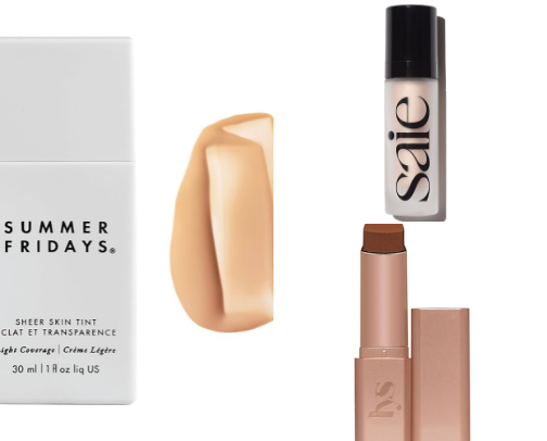 clean girl makeup ✨ cover photo collage