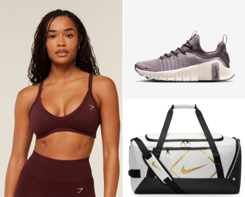 My favorite workout gear cover photo collage