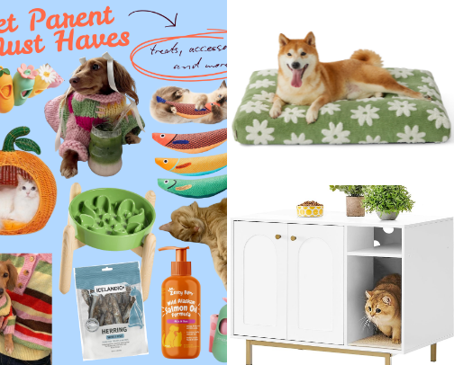 Pet Parent Must Haves- From A Fur Baby Mom Of 3 🐶🐾🐱 cover photo collage