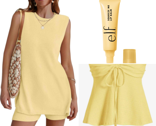 Butter yellow is IN cover photo collage