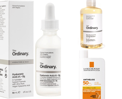 Skincare cover photo collage