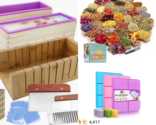 Soap making must haves cover photo collage