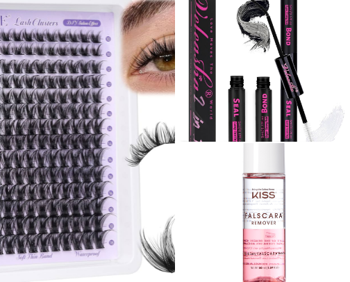 Lash Cluster Necessities!! cover photo collage
