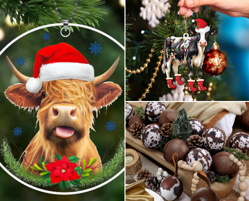 Cowboy Christmas cover photo collage