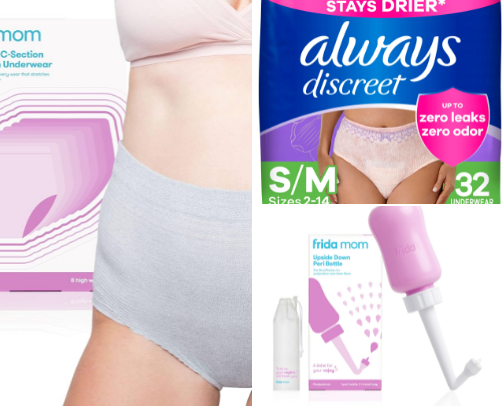 Postpartum Essentials I Actually Used (And Loved!) cover photo collage