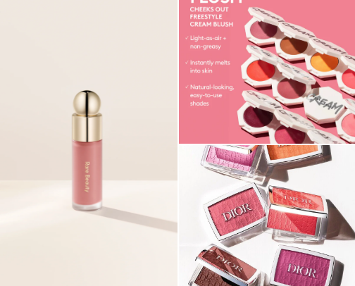 Best Blushes for a Natural, Glowy & Fresh Flush cover photo collage